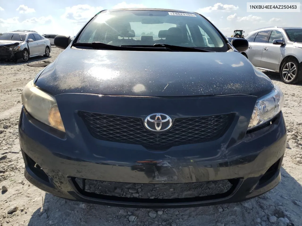 2010 Toyota Corolla Base VIN: 1NXBU4EE4AZ250453 Lot: 74823104