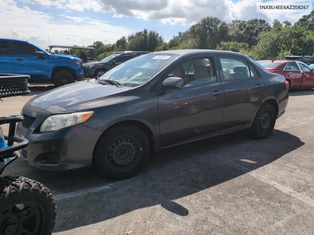 2010 Toyota Corolla Base VIN: 1NXBU4EE6AZ208267 Lot: 74845564