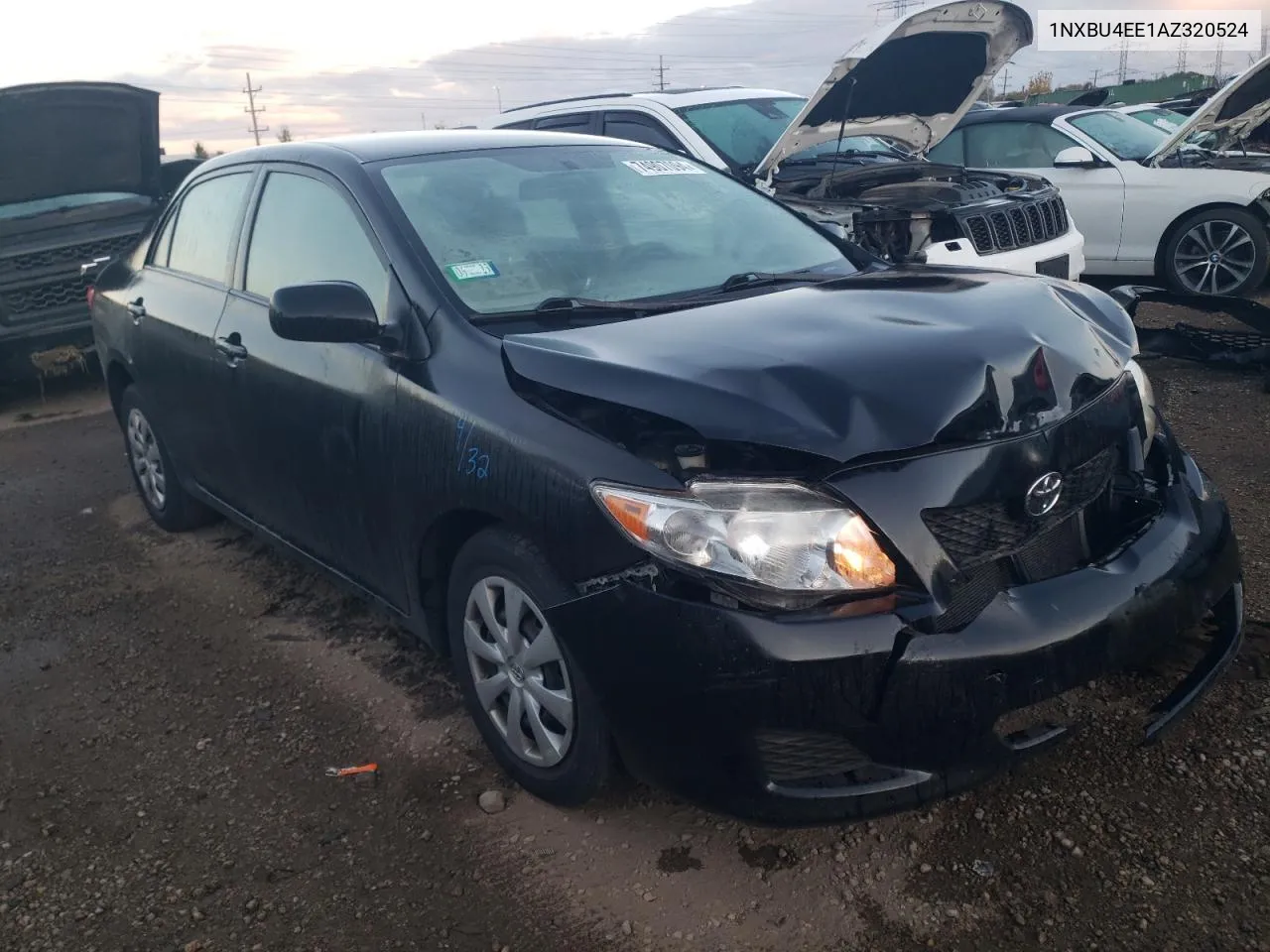 2010 Toyota Corolla Base VIN: 1NXBU4EE1AZ320524 Lot: 74907094