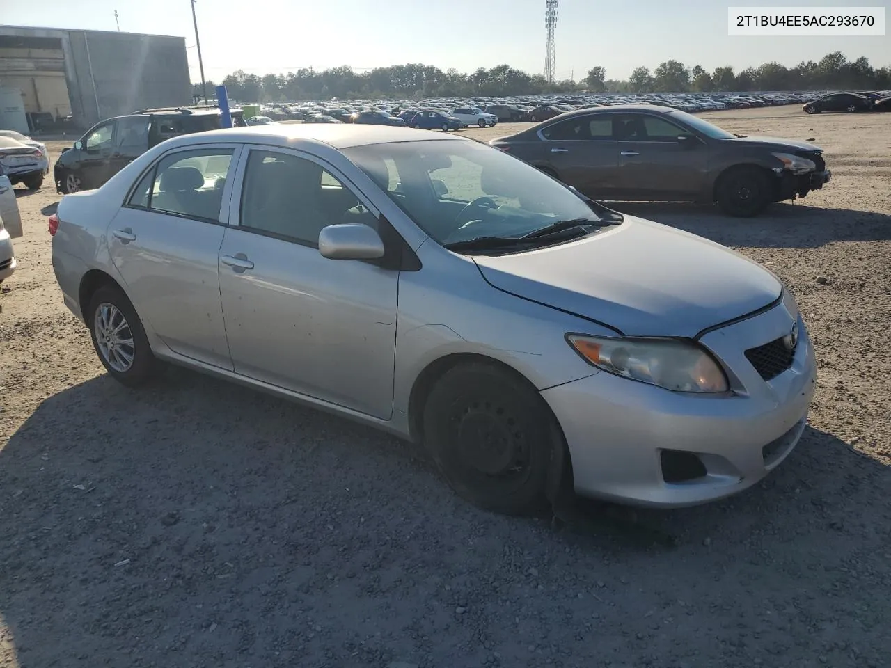 2010 Toyota Corolla Base VIN: 2T1BU4EE5AC293670 Lot: 74976214