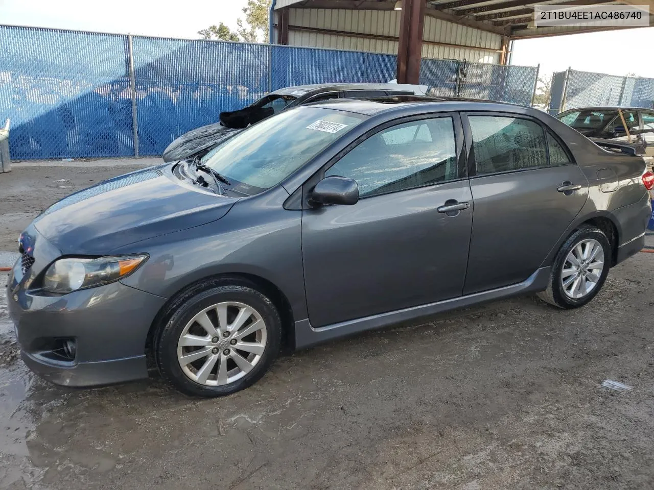 2010 Toyota Corolla Base VIN: 2T1BU4EE1AC486740 Lot: 75023774