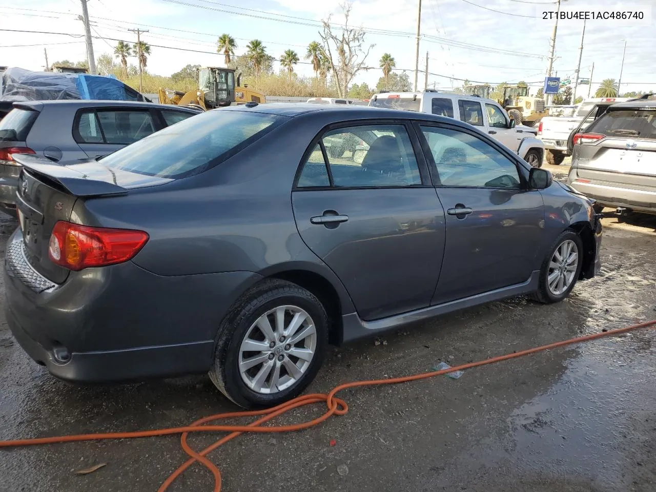 2010 Toyota Corolla Base VIN: 2T1BU4EE1AC486740 Lot: 75023774