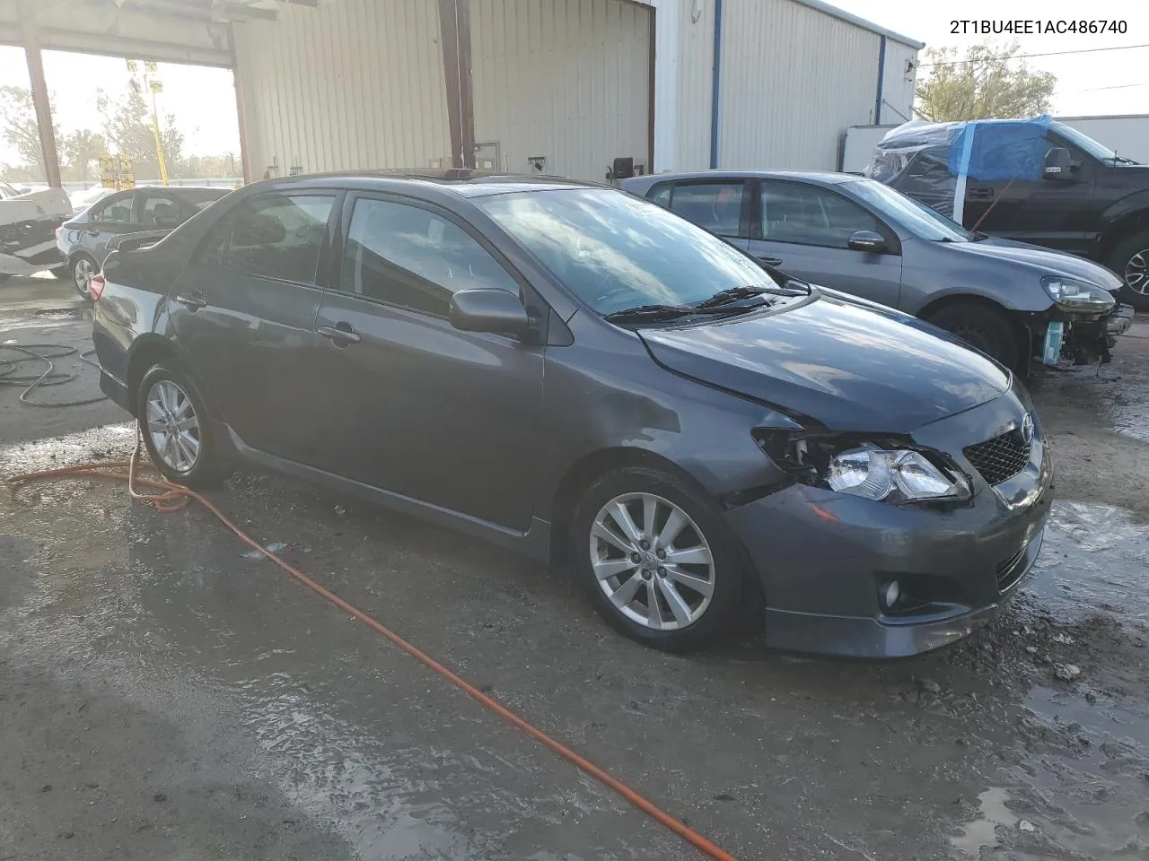 2010 Toyota Corolla Base VIN: 2T1BU4EE1AC486740 Lot: 75023774