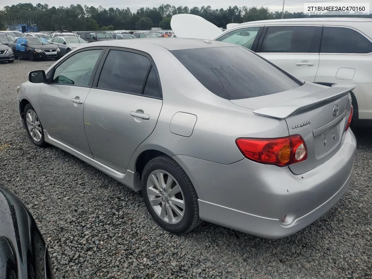 2010 Toyota Corolla Base VIN: 2T1BU4EE2AC470160 Lot: 75037904