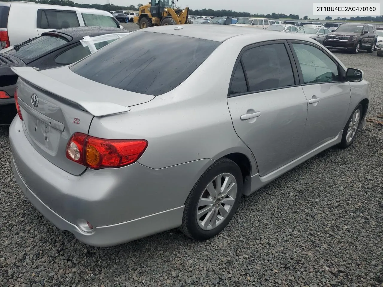 2010 Toyota Corolla Base VIN: 2T1BU4EE2AC470160 Lot: 75037904