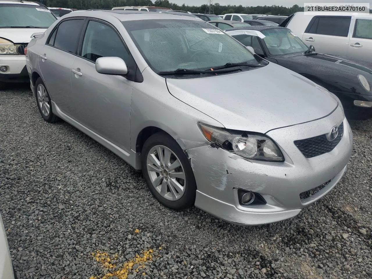 2010 Toyota Corolla Base VIN: 2T1BU4EE2AC470160 Lot: 75037904