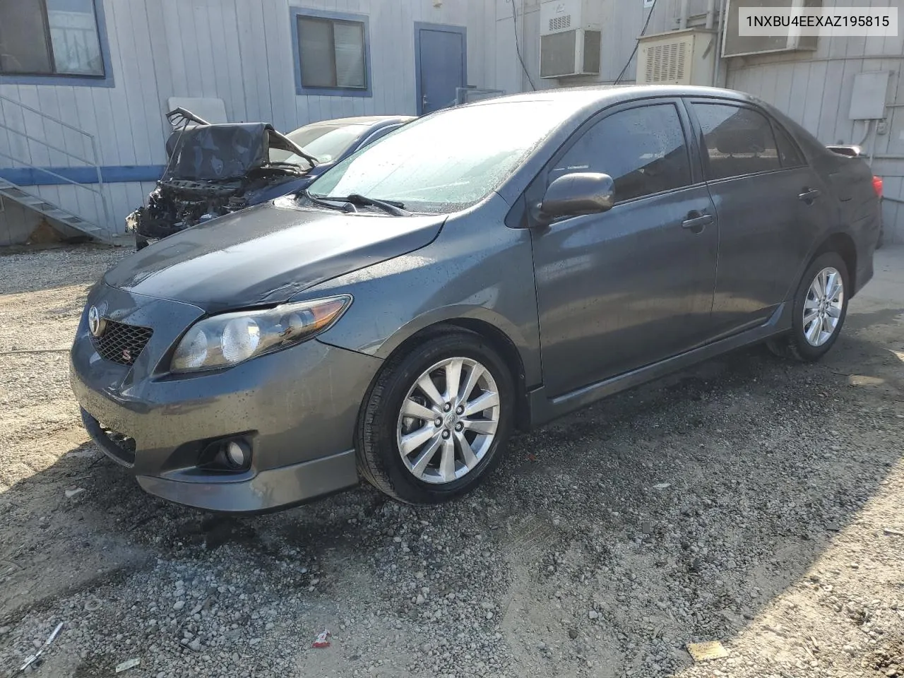 2010 Toyota Corolla Base VIN: 1NXBU4EEXAZ195815 Lot: 75064774