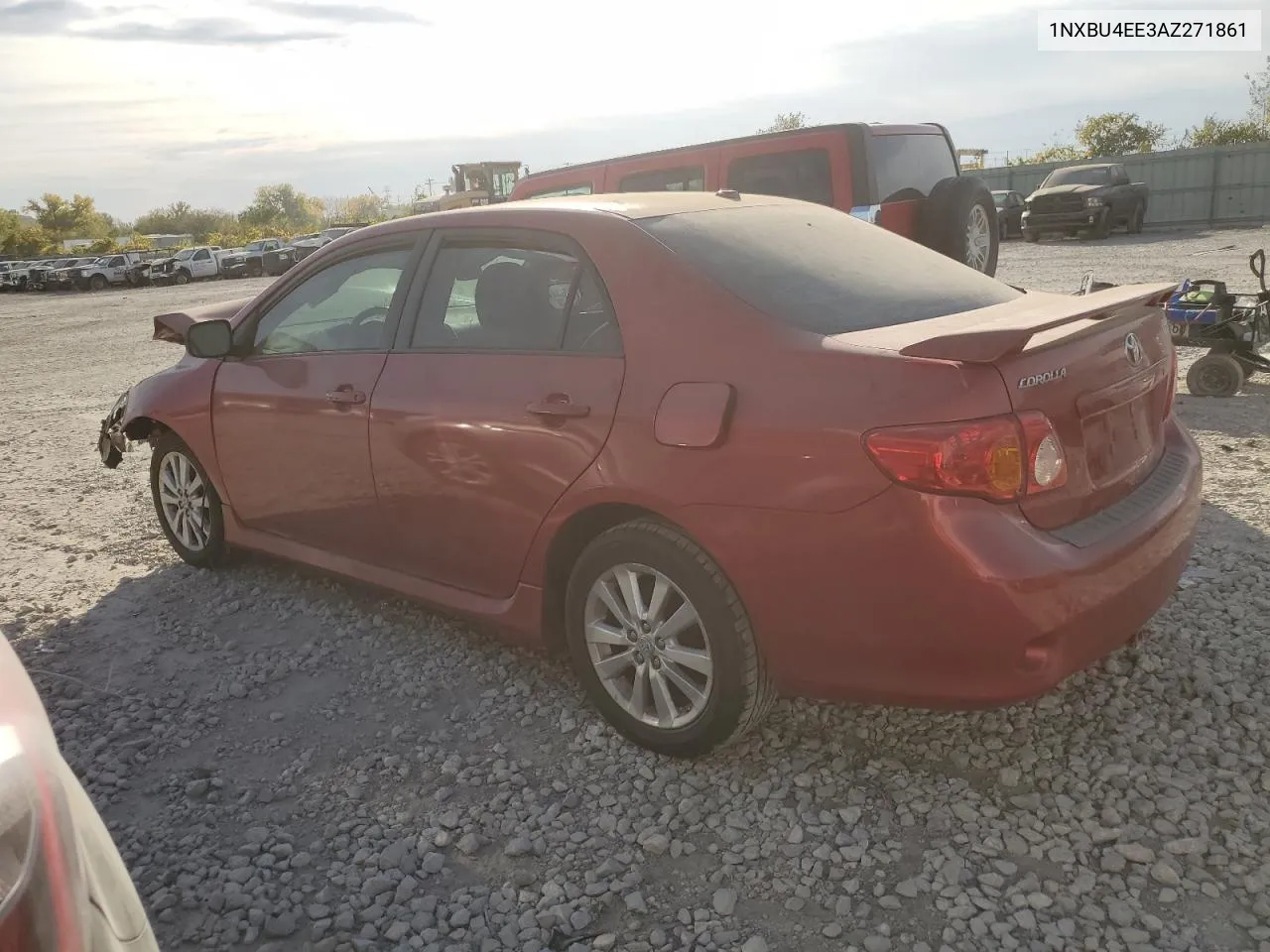 2010 Toyota Corolla Base VIN: 1NXBU4EE3AZ271861 Lot: 75101454