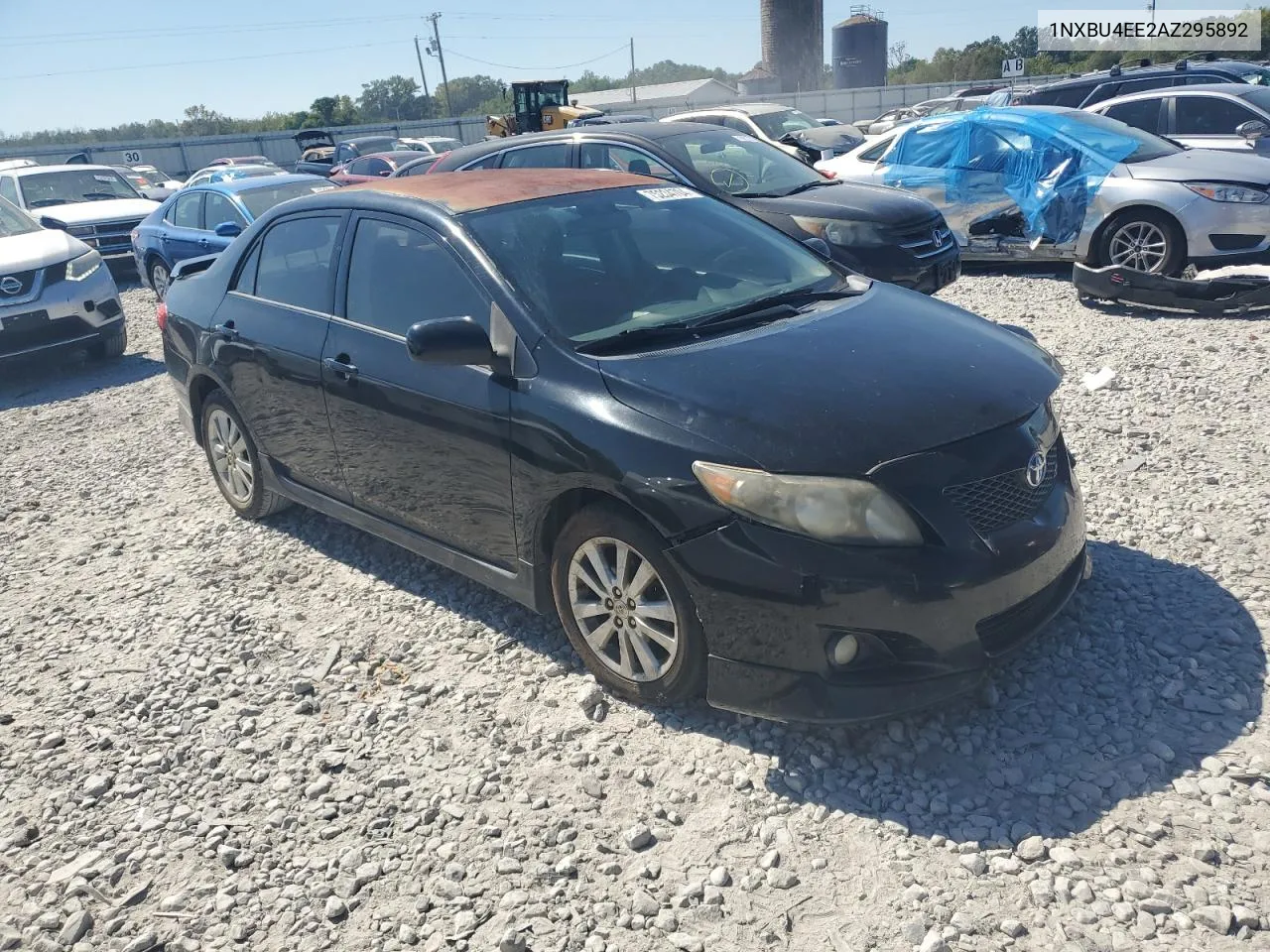 2010 Toyota Corolla Base VIN: 1NXBU4EE2AZ295892 Lot: 75234704