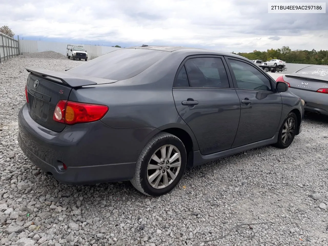 2010 Toyota Corolla Base VIN: 2T1BU4EE9AC297186 Lot: 75262754