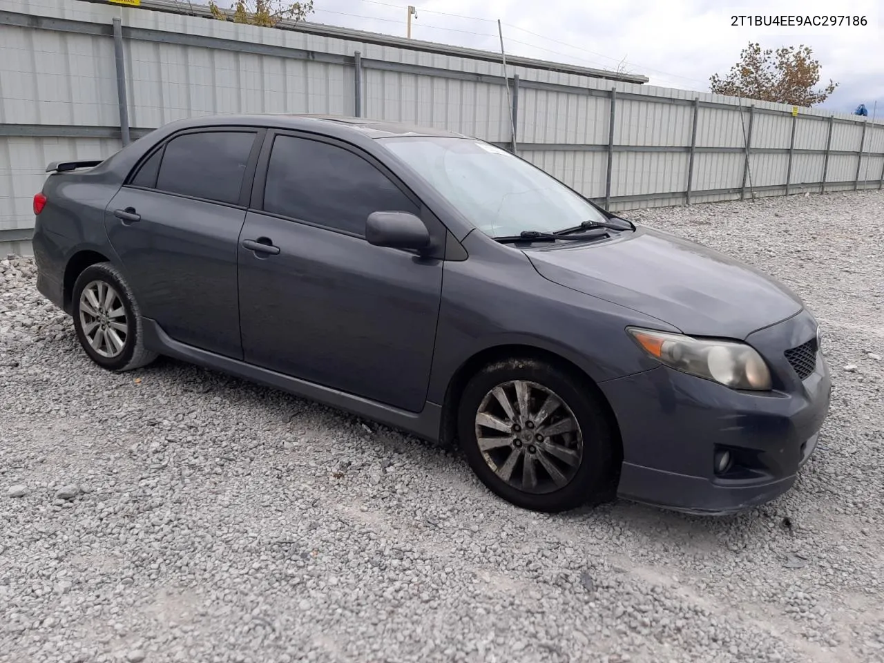 2010 Toyota Corolla Base VIN: 2T1BU4EE9AC297186 Lot: 75262754