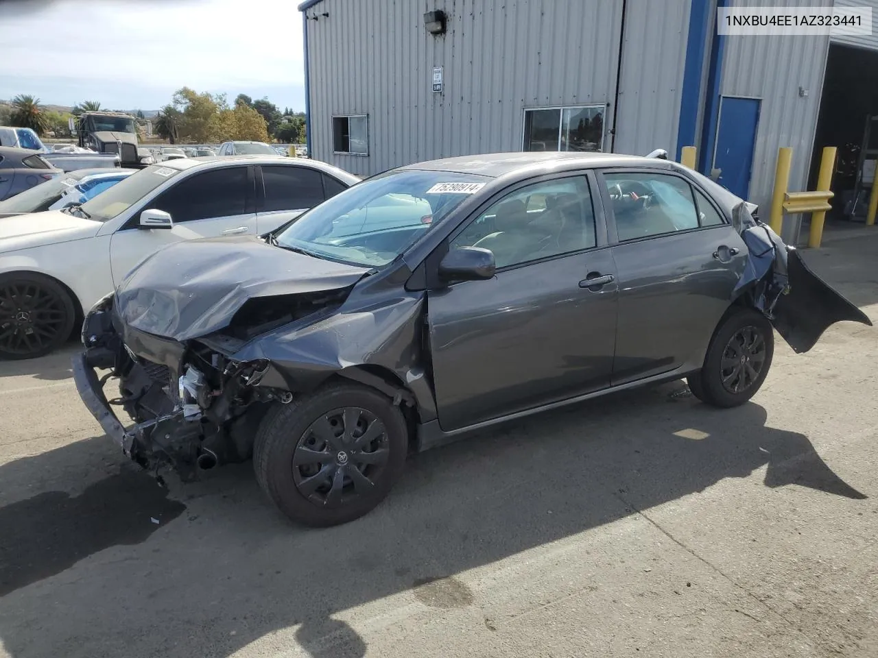 2010 Toyota Corolla Base VIN: 1NXBU4EE1AZ323441 Lot: 75290914