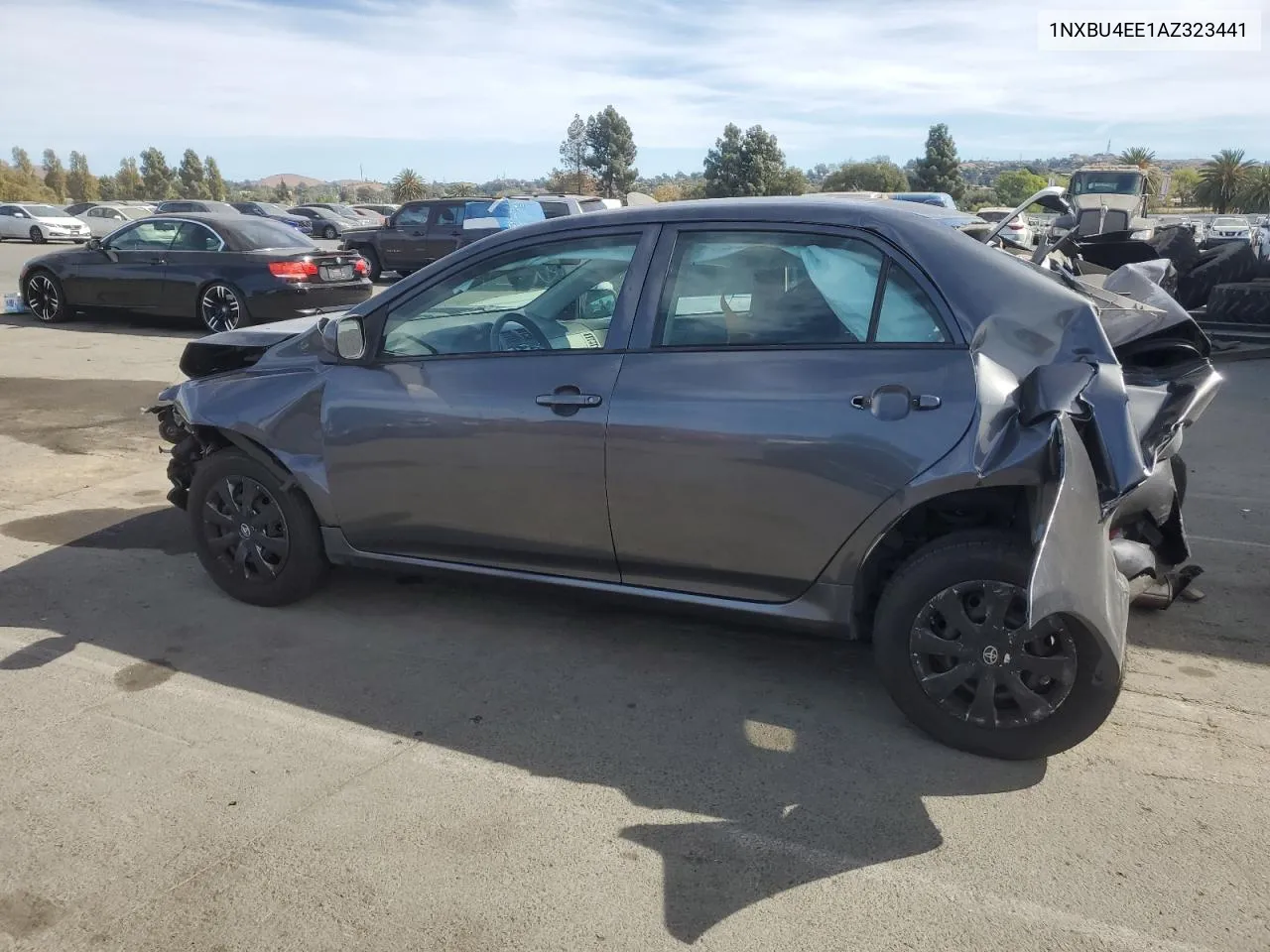 2010 Toyota Corolla Base VIN: 1NXBU4EE1AZ323441 Lot: 75290914