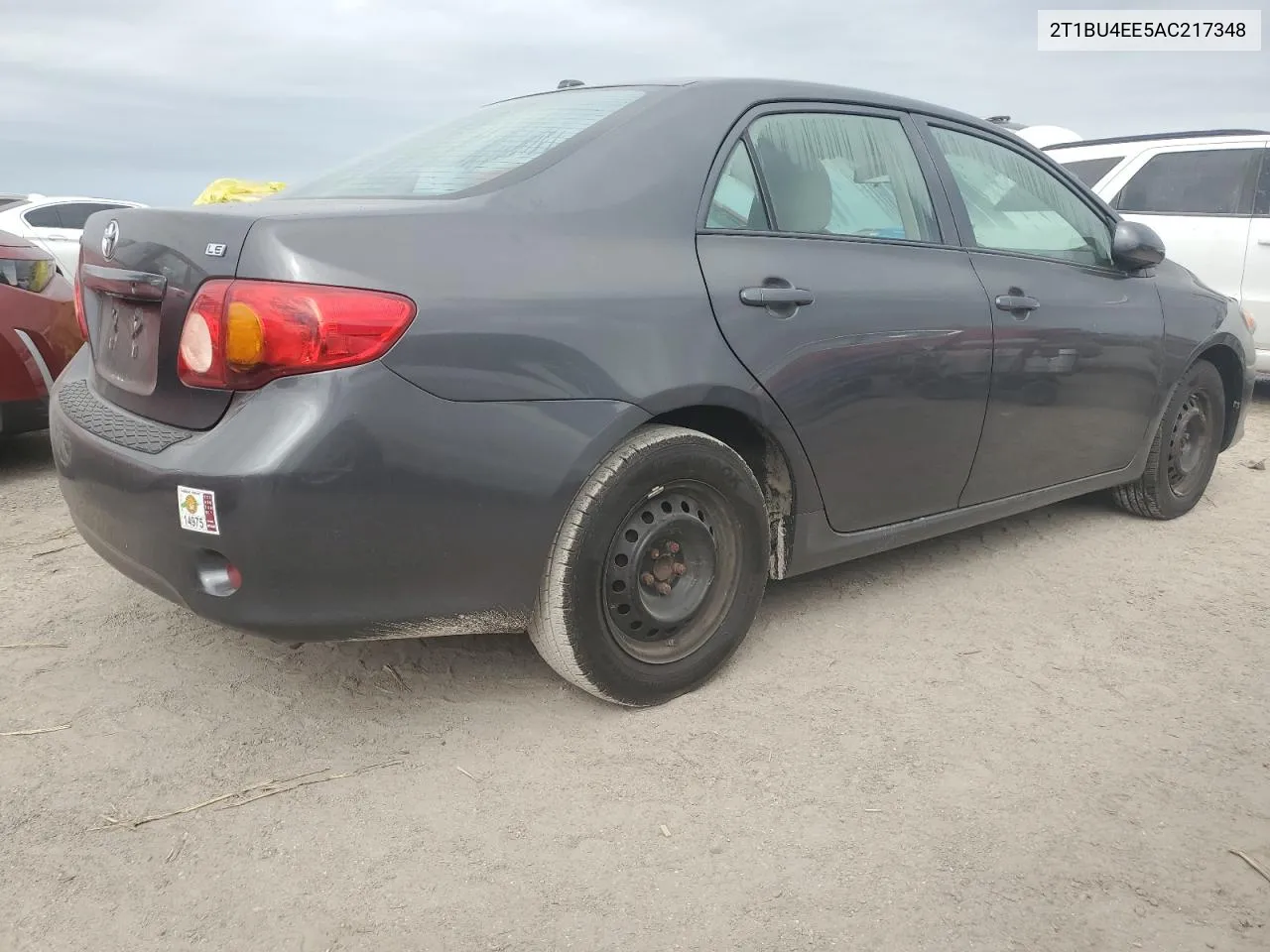 2010 Toyota Corolla Base VIN: 2T1BU4EE5AC217348 Lot: 75302284