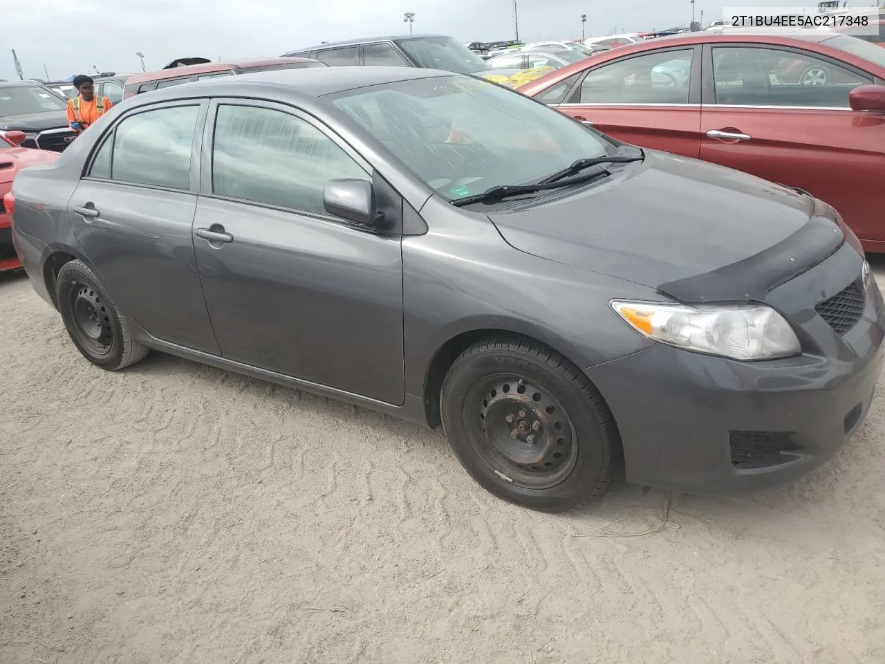 2010 Toyota Corolla Base VIN: 2T1BU4EE5AC217348 Lot: 75302284