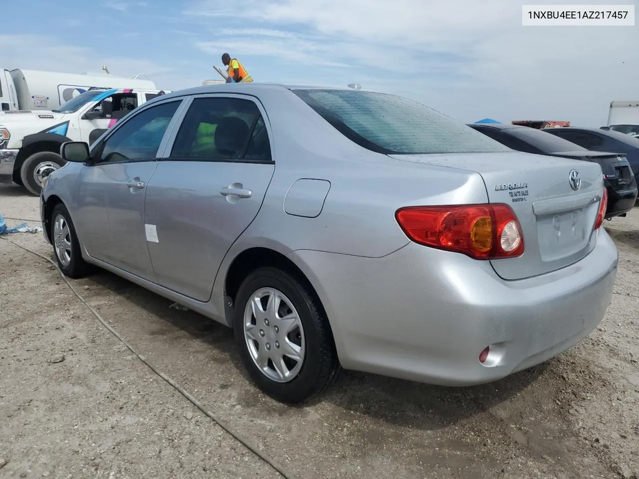 2010 Toyota Corolla Base VIN: 1NXBU4EE1AZ217457 Lot: 75321524