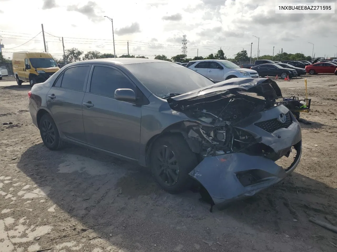 2010 Toyota Corolla Base VIN: 1NXBU4EE8AZ271595 Lot: 75407994