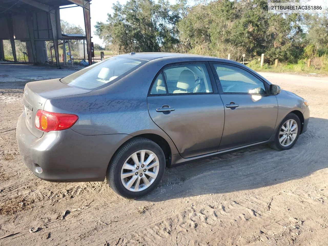 2010 Toyota Corolla Base VIN: 2T1BU4EE1AC351886 Lot: 75416014