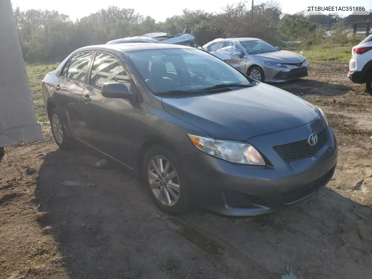 2010 Toyota Corolla Base VIN: 2T1BU4EE1AC351886 Lot: 75416014