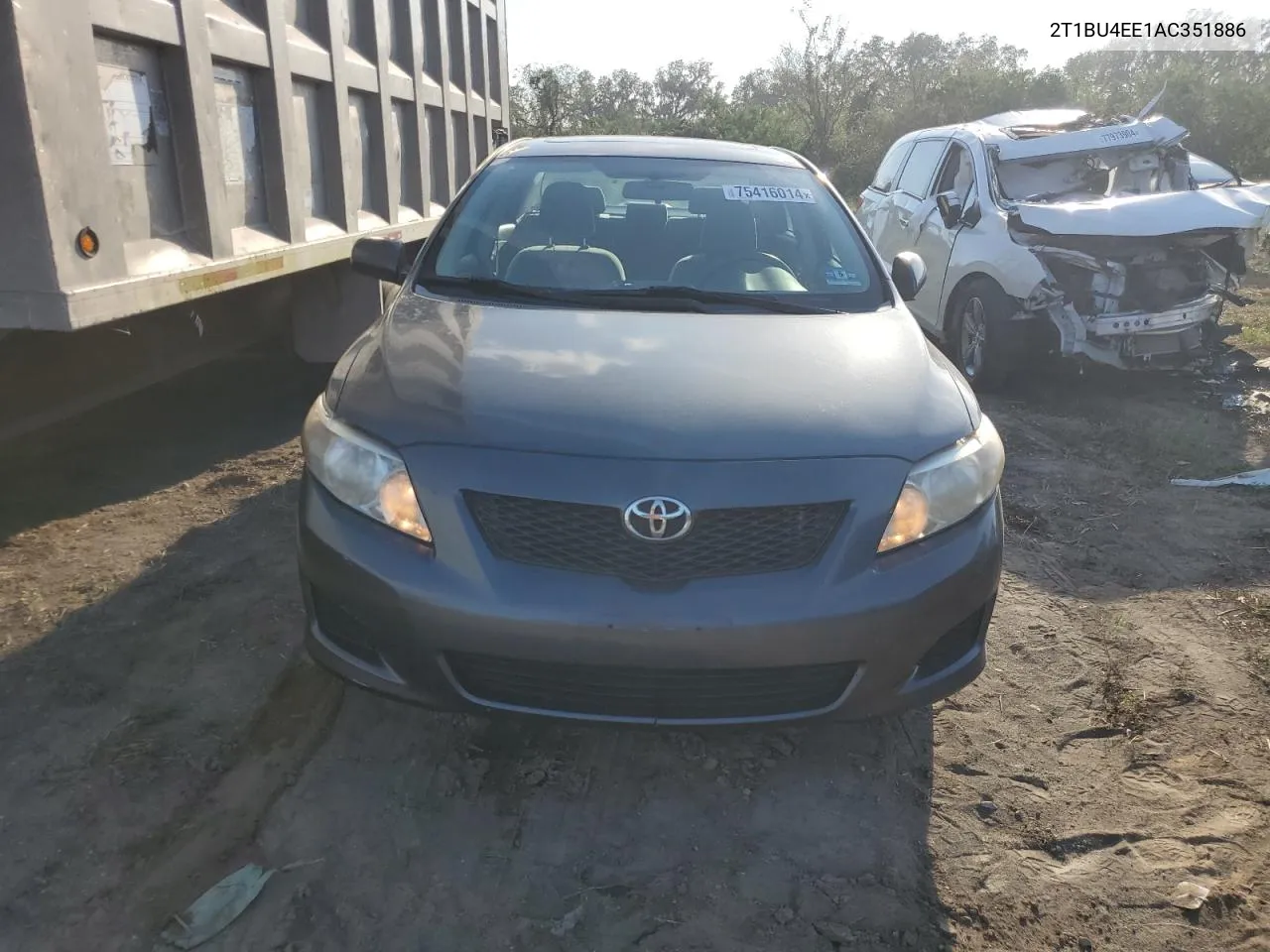 2T1BU4EE1AC351886 2010 Toyota Corolla Base