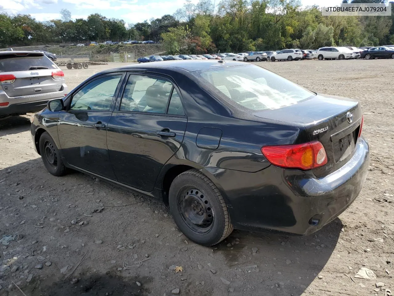 2010 Toyota Corolla Base VIN: JTDBU4EE7AJ079204 Lot: 75429104