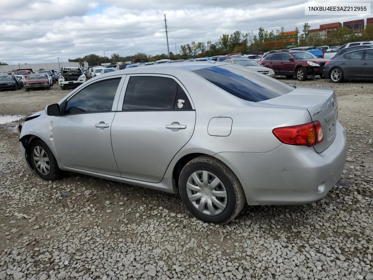 2010 Toyota Corolla Base VIN: 1NXBU4EE3AZ212955 Lot: 75503794