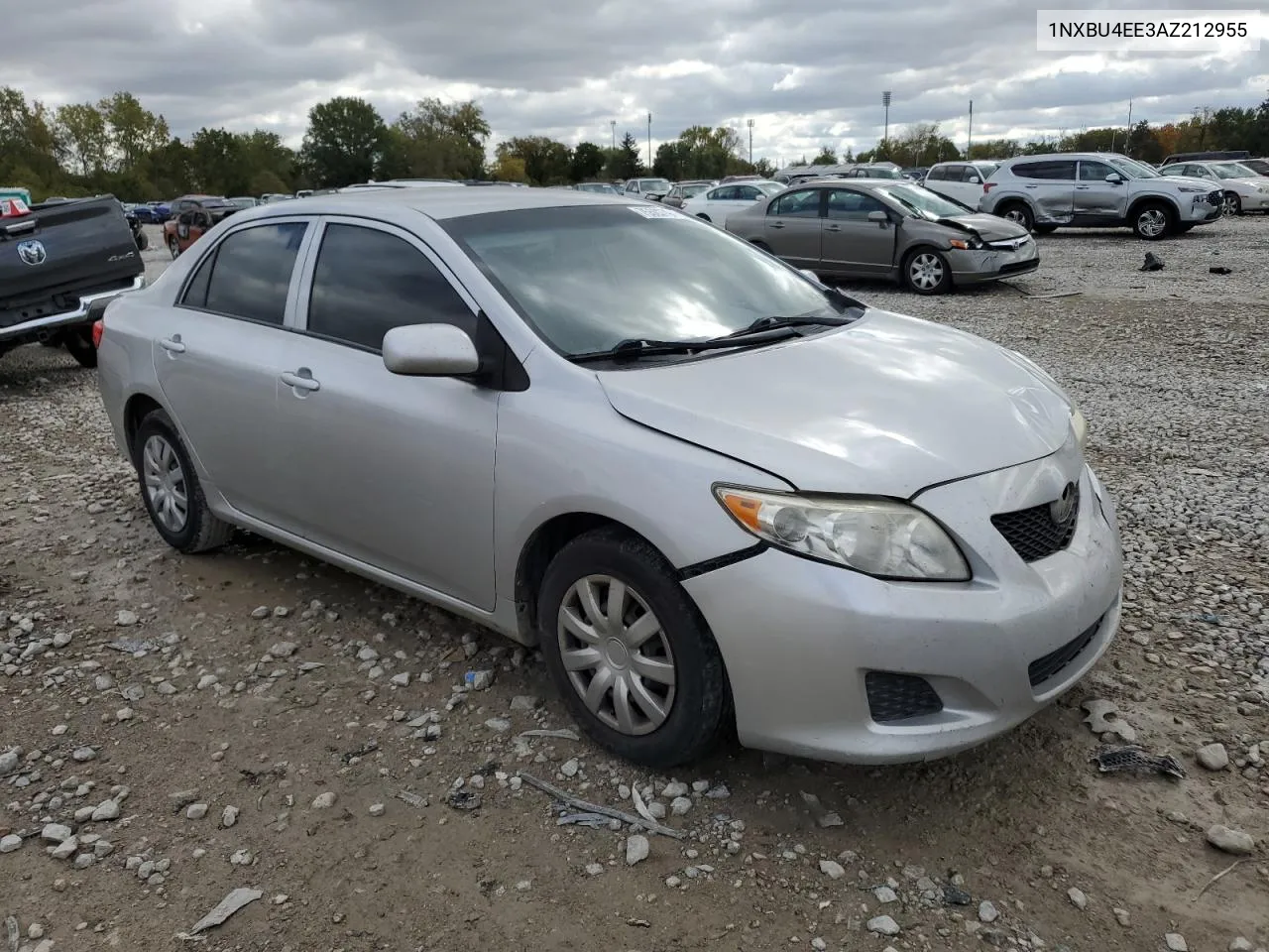 2010 Toyota Corolla Base VIN: 1NXBU4EE3AZ212955 Lot: 75503794