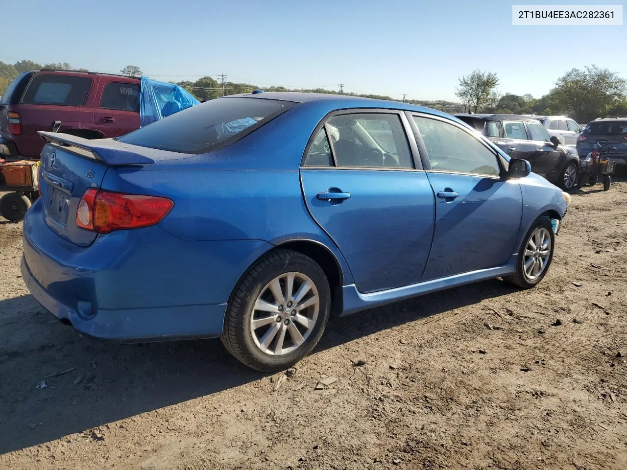 2010 Toyota Corolla Base VIN: 2T1BU4EE3AC282361 Lot: 75532744