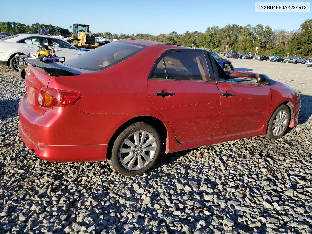 2010 Toyota Corolla Base VIN: 1NXBU4EE3AZ224913 Lot: 75539644