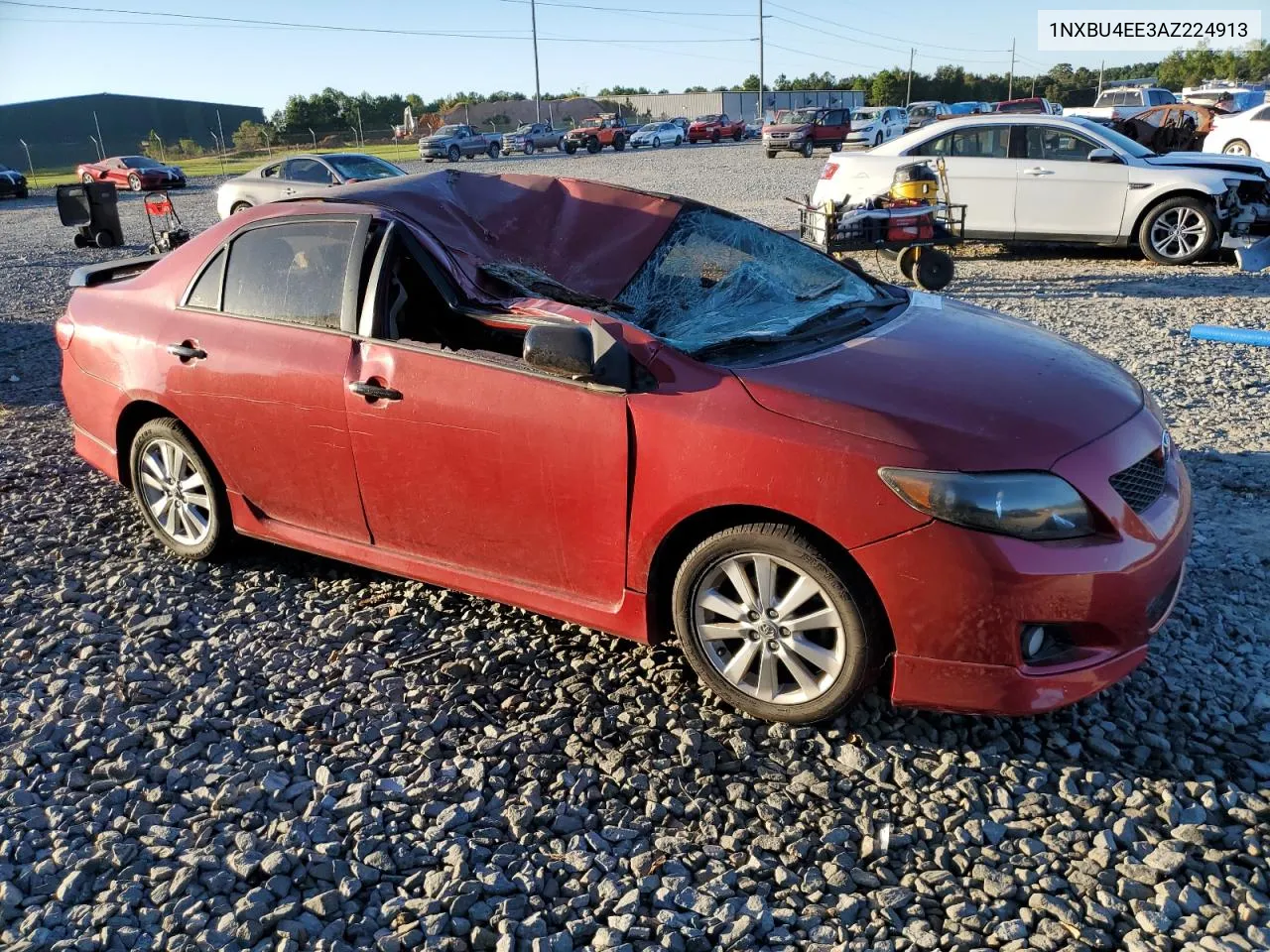 2010 Toyota Corolla Base VIN: 1NXBU4EE3AZ224913 Lot: 75539644