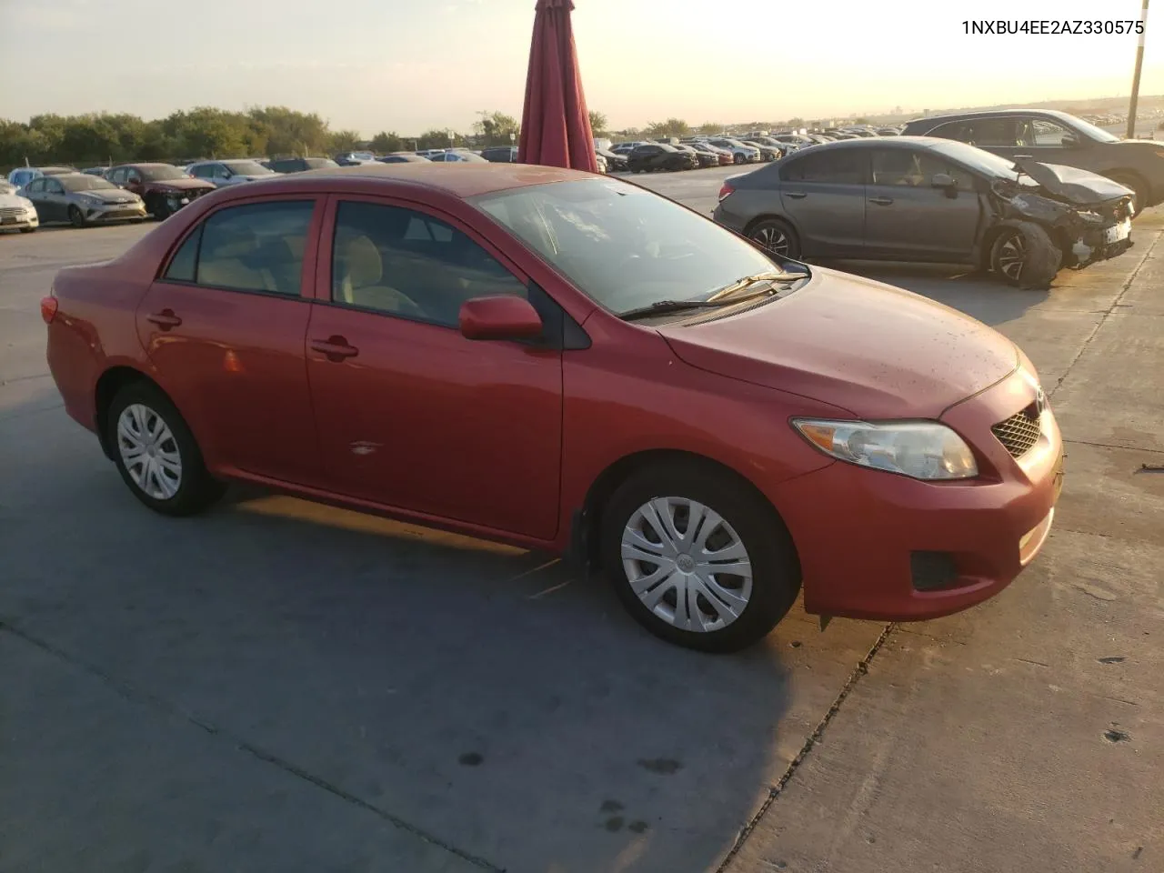 2010 Toyota Corolla Base VIN: 1NXBU4EE2AZ330575 Lot: 75571754