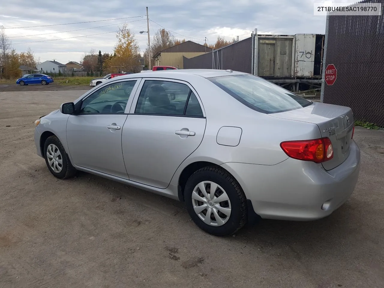 2010 Toyota Corolla Base VIN: 2T1BU4EE5AC198770 Lot: 75734184