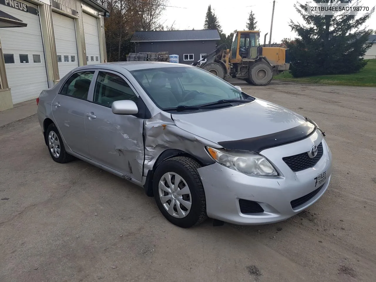 2010 Toyota Corolla Base VIN: 2T1BU4EE5AC198770 Lot: 75734184