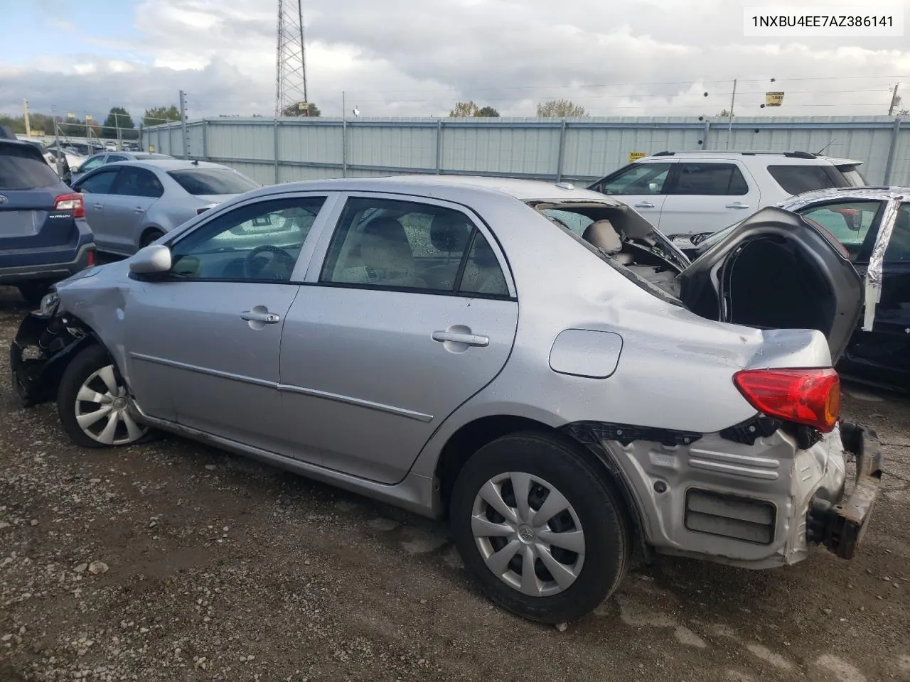 2010 Toyota Corolla Base VIN: 1NXBU4EE7AZ386141 Lot: 75754254