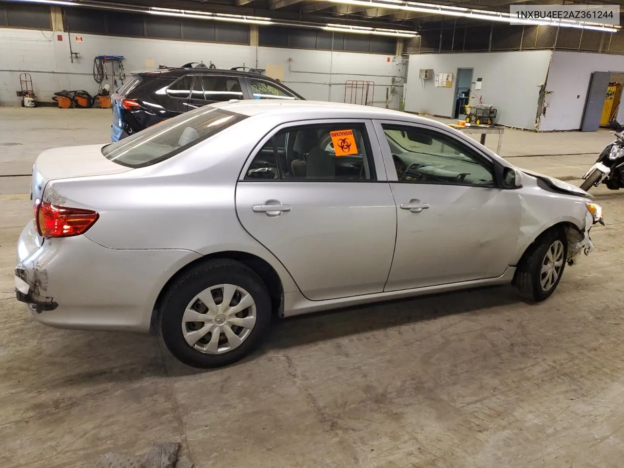 2010 Toyota Corolla Base VIN: 1NXBU4EE2AZ361244 Lot: 75854524