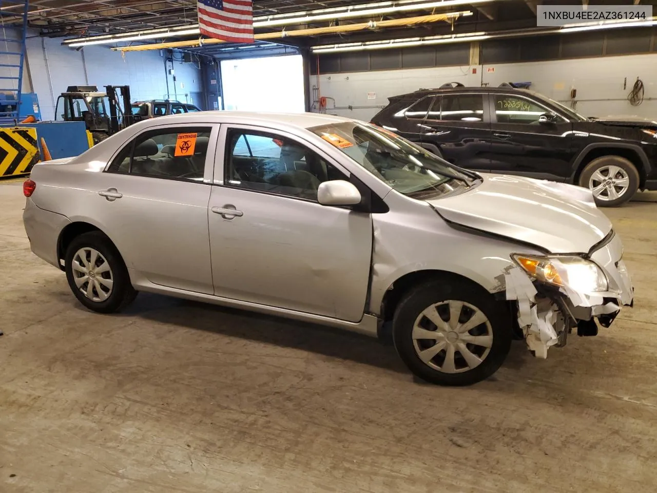 2010 Toyota Corolla Base VIN: 1NXBU4EE2AZ361244 Lot: 75854524