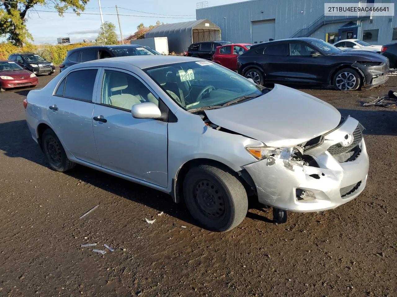 2010 Toyota Corolla Base VIN: 2T1BU4EE9AC466641 Lot: 76036374