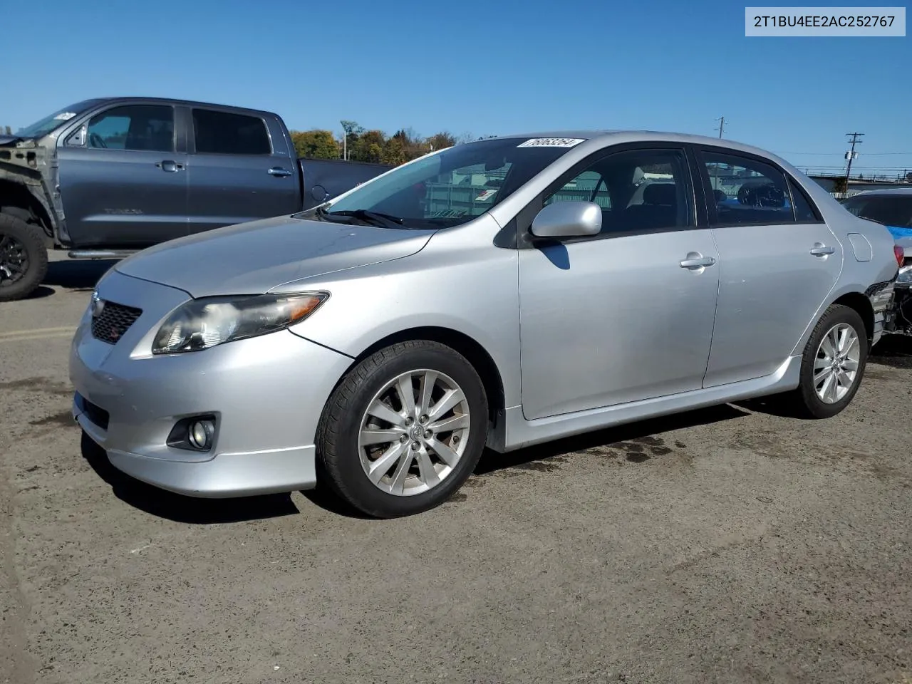 2010 Toyota Corolla Base VIN: 2T1BU4EE2AC252767 Lot: 76063264