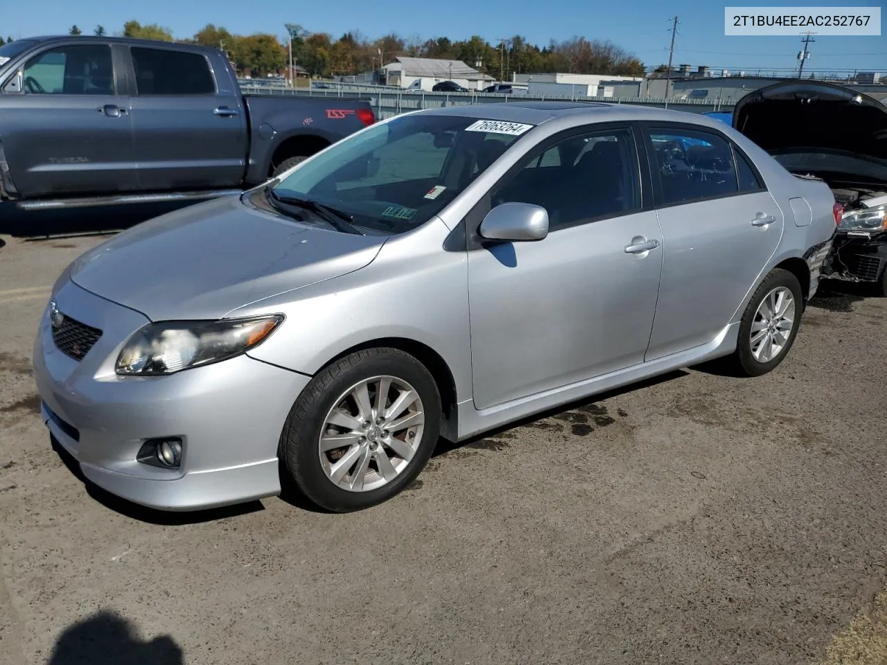 2010 Toyota Corolla Base VIN: 2T1BU4EE2AC252767 Lot: 76063264