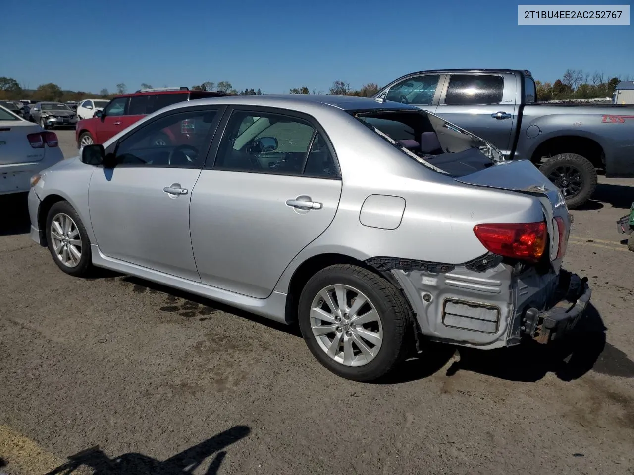 2010 Toyota Corolla Base VIN: 2T1BU4EE2AC252767 Lot: 76063264