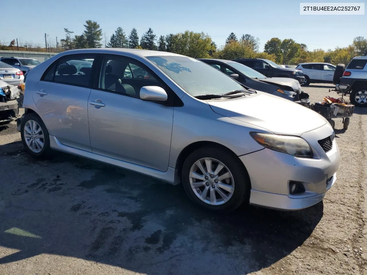 2010 Toyota Corolla Base VIN: 2T1BU4EE2AC252767 Lot: 76063264