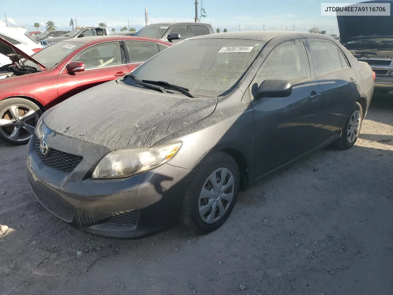 2010 Toyota Corolla Base VIN: JTDBU4EE7A9116706 Lot: 76087994