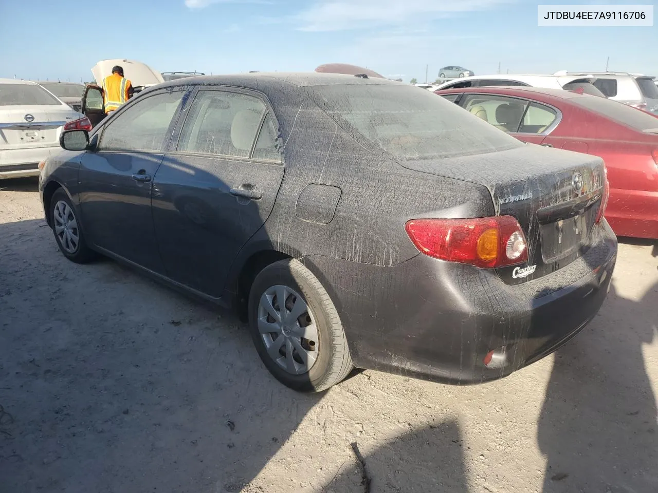 2010 Toyota Corolla Base VIN: JTDBU4EE7A9116706 Lot: 76087994