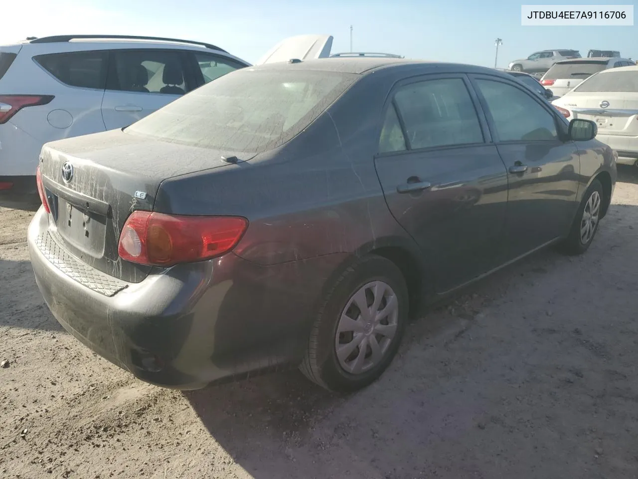 2010 Toyota Corolla Base VIN: JTDBU4EE7A9116706 Lot: 76087994