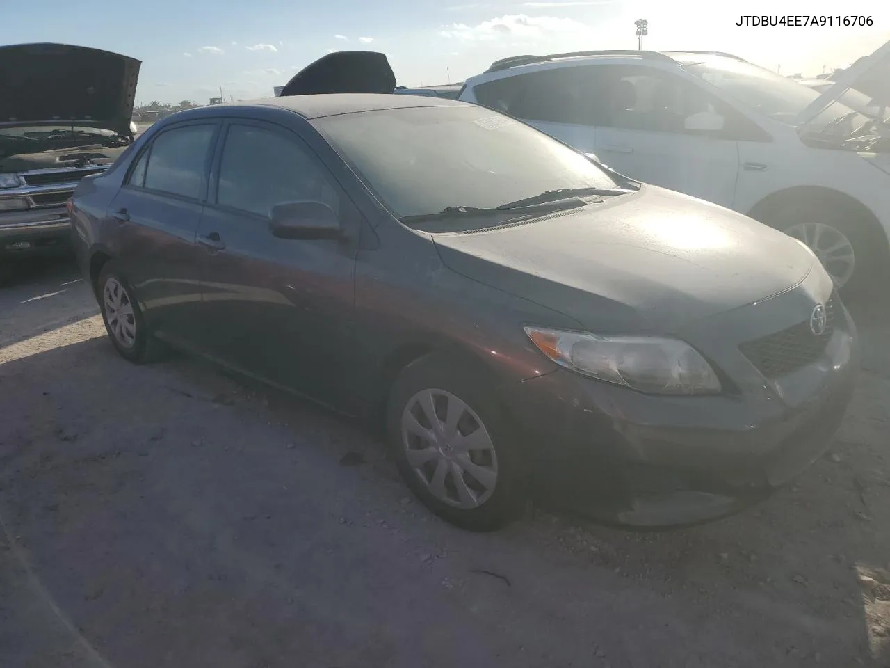 2010 Toyota Corolla Base VIN: JTDBU4EE7A9116706 Lot: 76087994