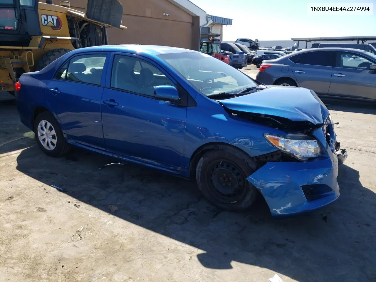 2010 Toyota Corolla Base VIN: 1NXBU4EE4AZ274994 Lot: 76179104