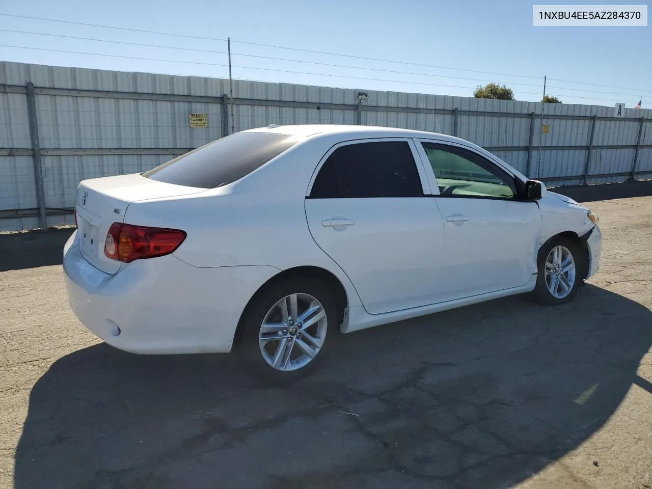 2010 Toyota Corolla Base VIN: 1NXBU4EE5AZ284370 Lot: 76210084