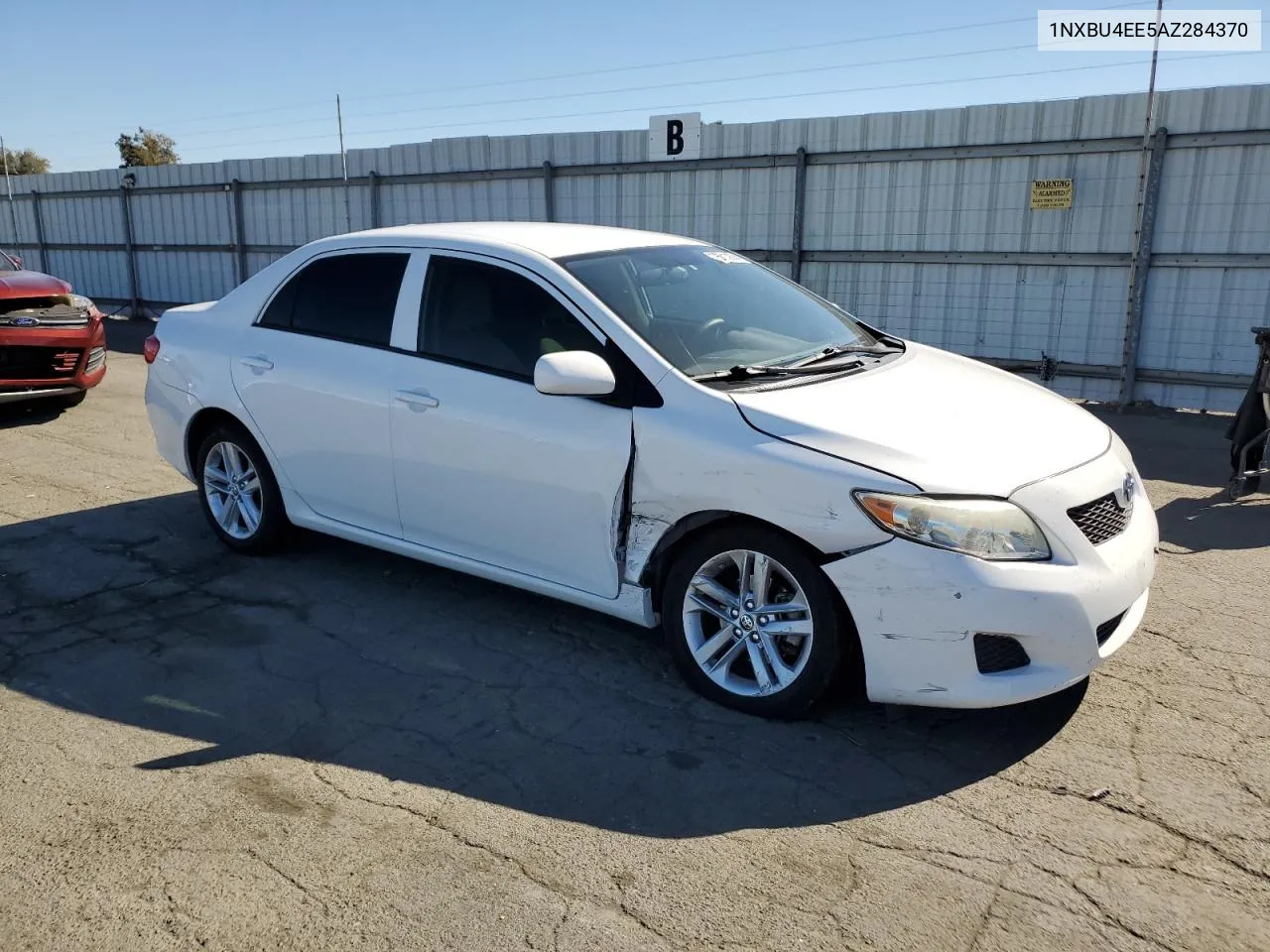 2010 Toyota Corolla Base VIN: 1NXBU4EE5AZ284370 Lot: 76210084