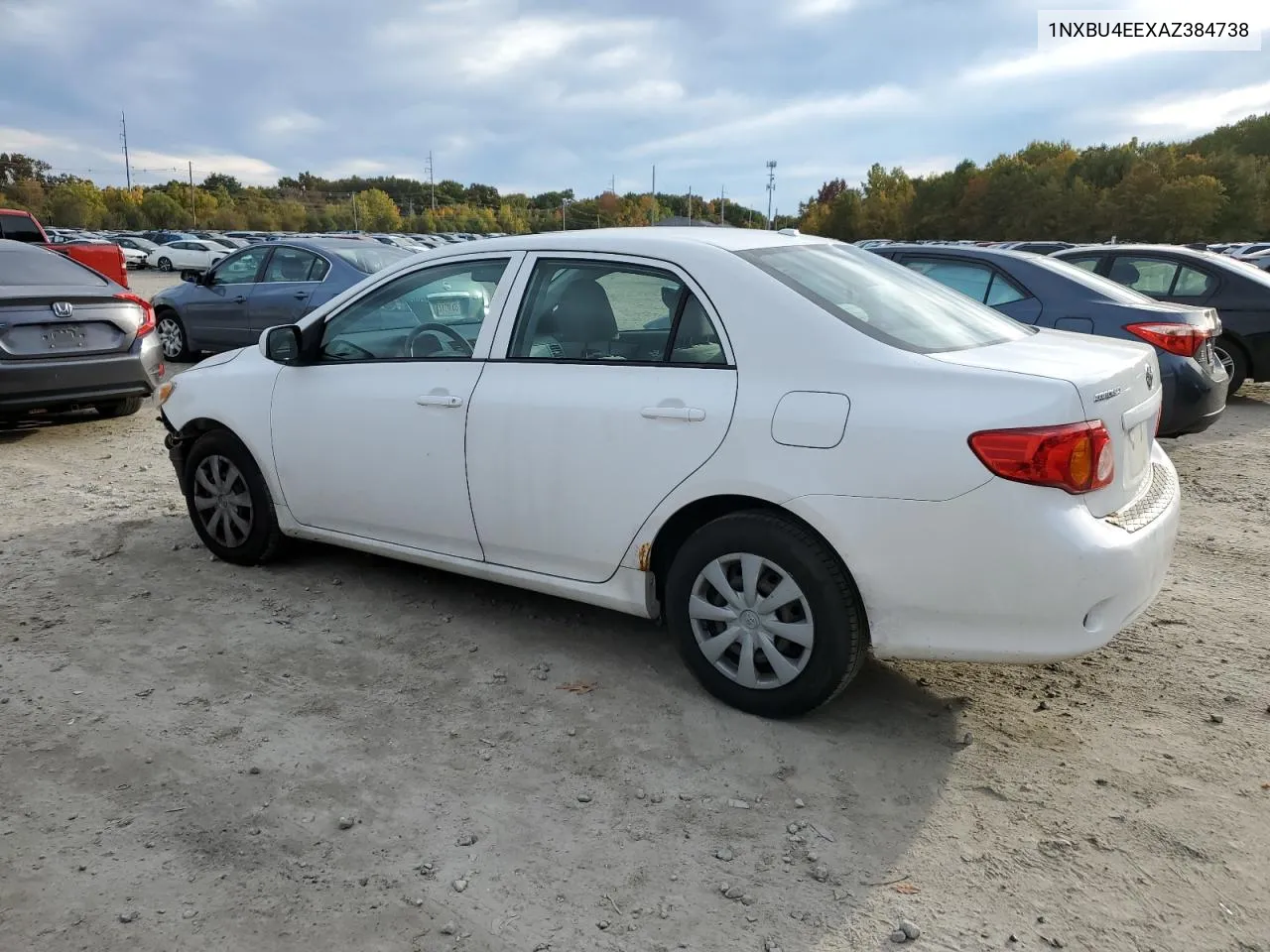 2010 Toyota Corolla Base VIN: 1NXBU4EEXAZ384738 Lot: 76249034