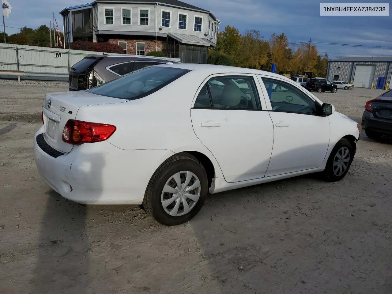 2010 Toyota Corolla Base VIN: 1NXBU4EEXAZ384738 Lot: 76249034